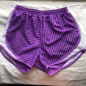 Purple women’s Nike shorts